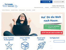 Tablet Screenshot of netcom-kassel.de